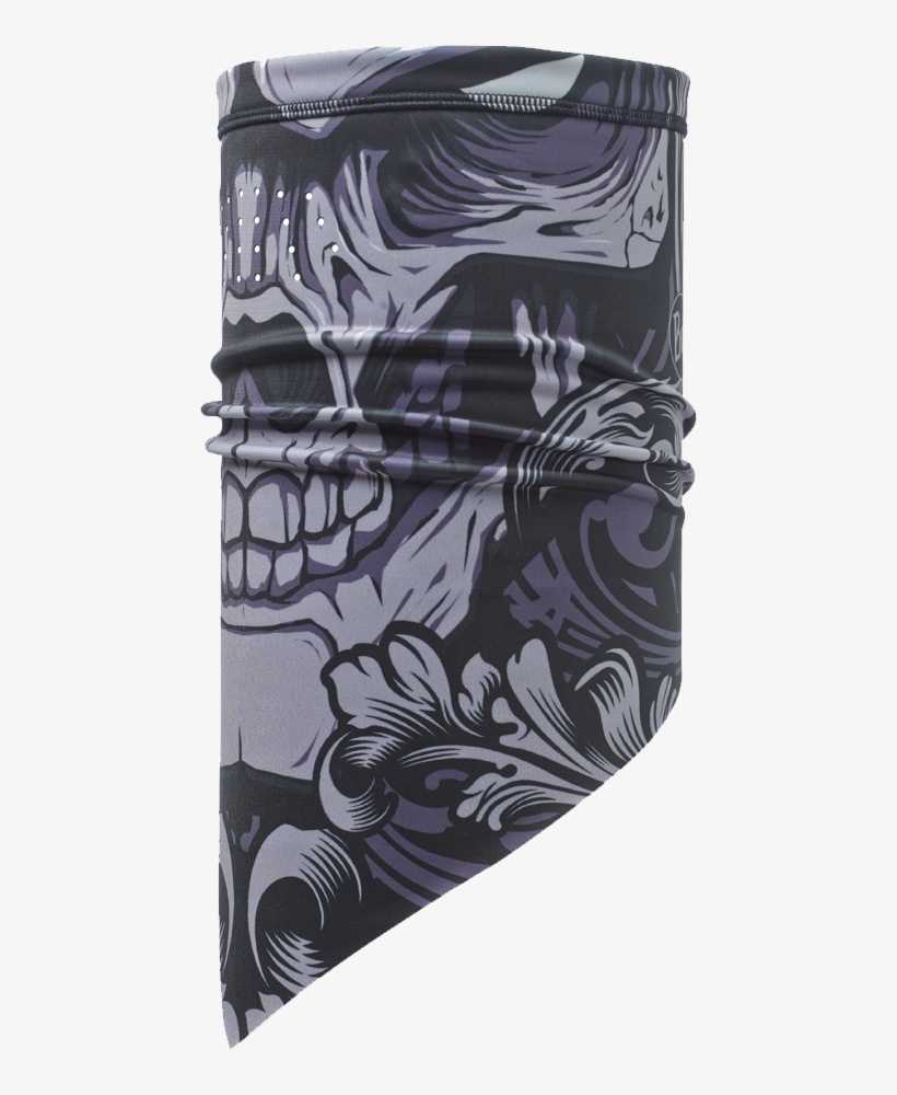 Ketten Bandana Skeletor - Buff Ketten Bandana One Size, transparent png