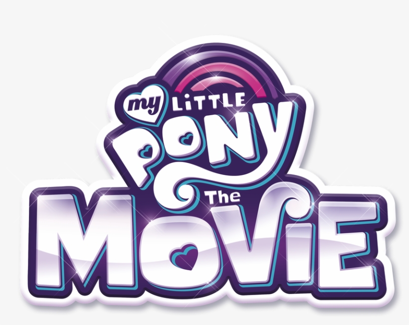 Sparkly Logo For 'my Little Pony - My Little Pony Movie Logo, transparent png