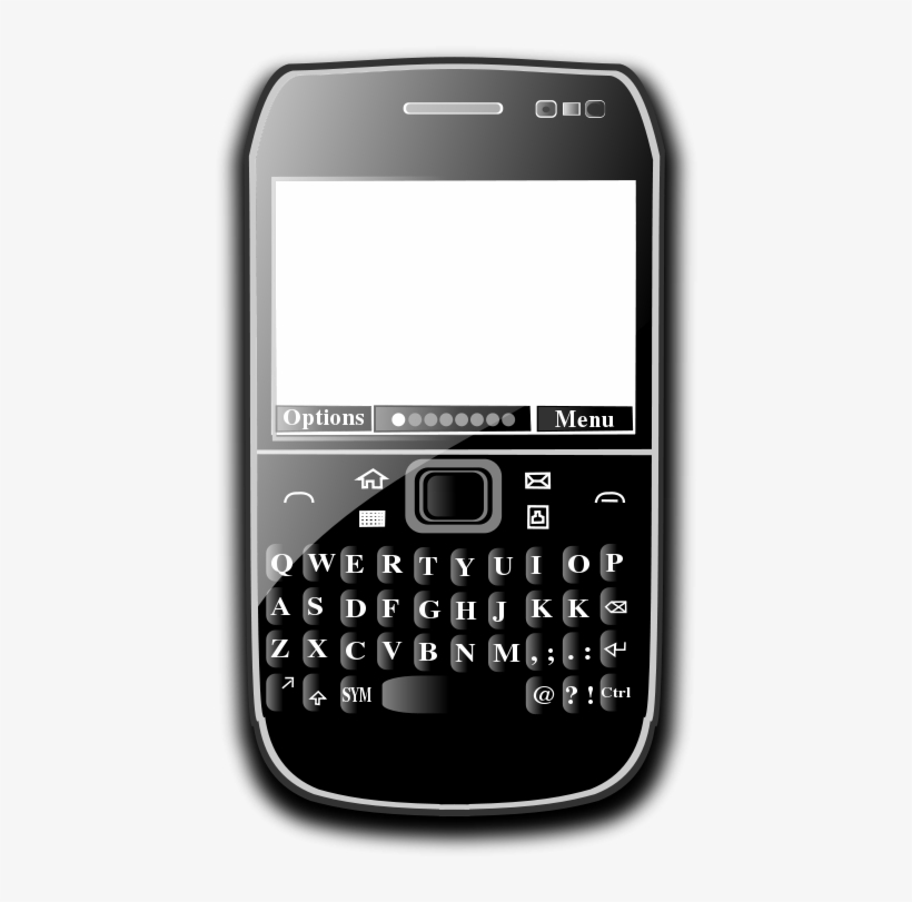 Free Clipart - Feature Phone, transparent png