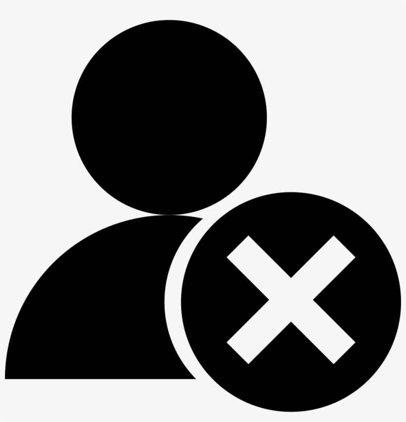 Offline User Comments - Red X Circle Icon, transparent png
