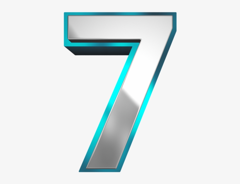 Letters And Numbers, Math Numbers, Clipart Images, - Number 7 Clipart Png, transparent png