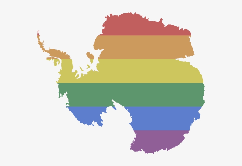 Lgbt Antarctica - Antarctica Vector, transparent png