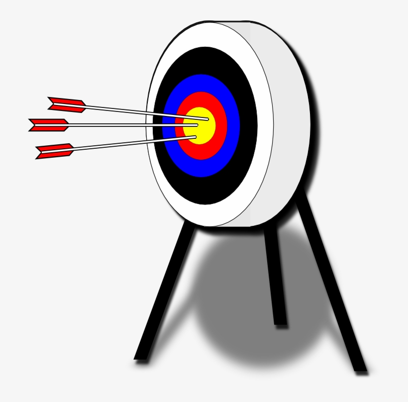 Clipart - Archery Target - Archery Png, transparent png
