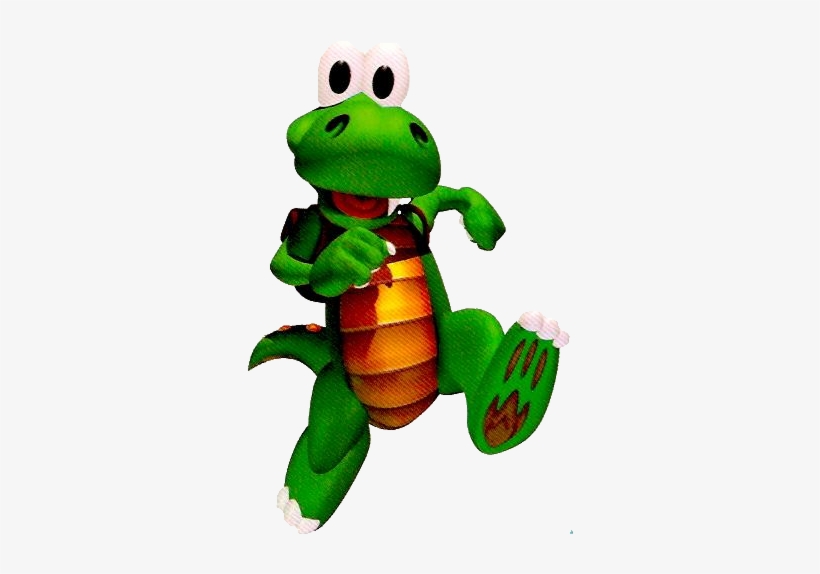 Croc Character - Croc Legend Of The Gobbos Croc, transparent png