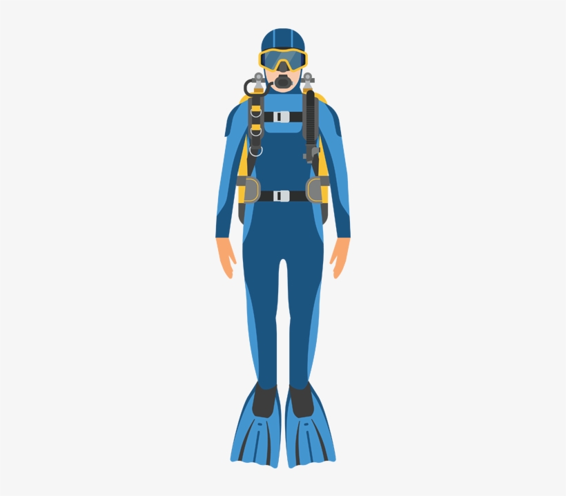 Scuba Diving In Maui - Oxygen Scuba Vector, transparent png