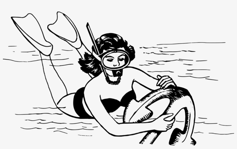 Scuba Diving Underwater Diving Scuba Set Snorkeling, transparent png
