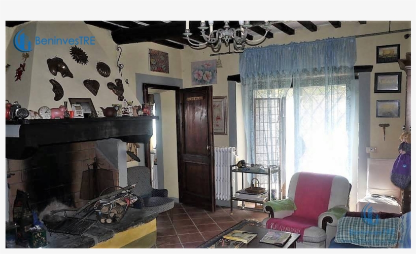 Farmhouse For Sale In Greve In Chianti District Lamole - Living Room, transparent png