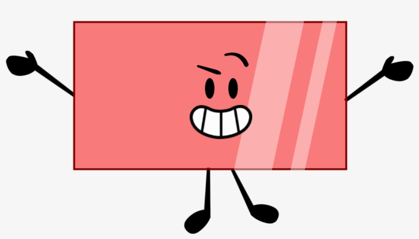 Glass Pane Red Pose - Glass Pane, transparent png