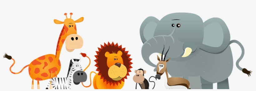 Page Header Artwork For The Home Page From The Pediatric - Animals In The Wild Coloring Book, transparent png