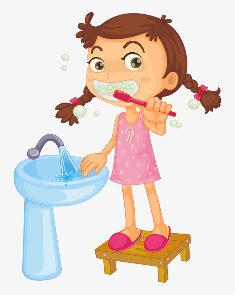 Фото, Автор Soloveika На Яндекс - Brush Your Teeth Clipart, transparent png