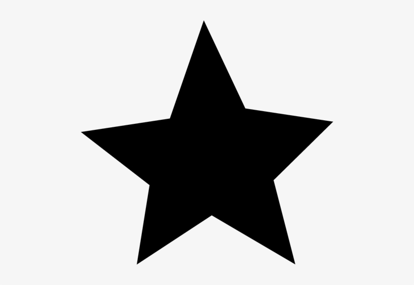 Drawn Stare Transparent Background - Star Clip Art Black, transparent png