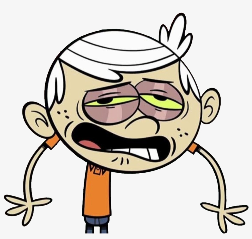 Sick Lincoln - Шумный Дом Раскраска Луна, transparent png