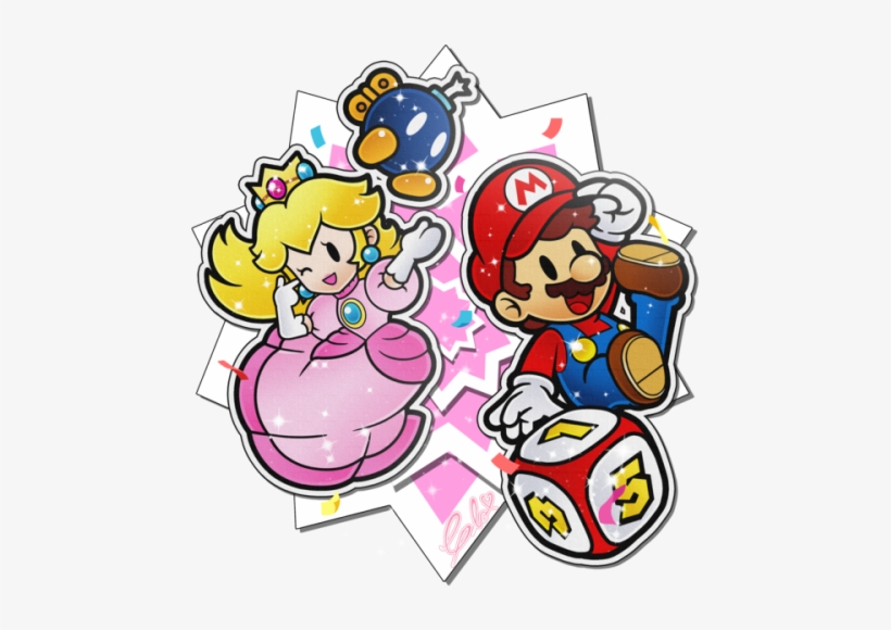 The Paper Party Is On ~ - Mario Series, transparent png