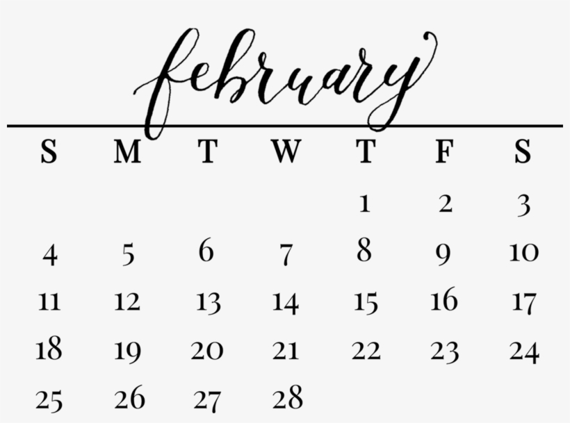 May 2018 Calendar Png - February 2018 Calendar Png, transparent png