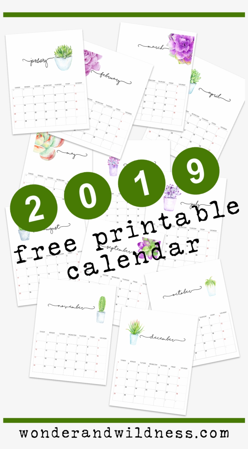 The 2019 Calendar Is Available Here - Paper, transparent png