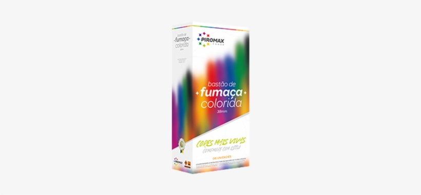 Bastão De Fumaça Colorida 38 Mm - Fumaça Colorida Png, transparent png