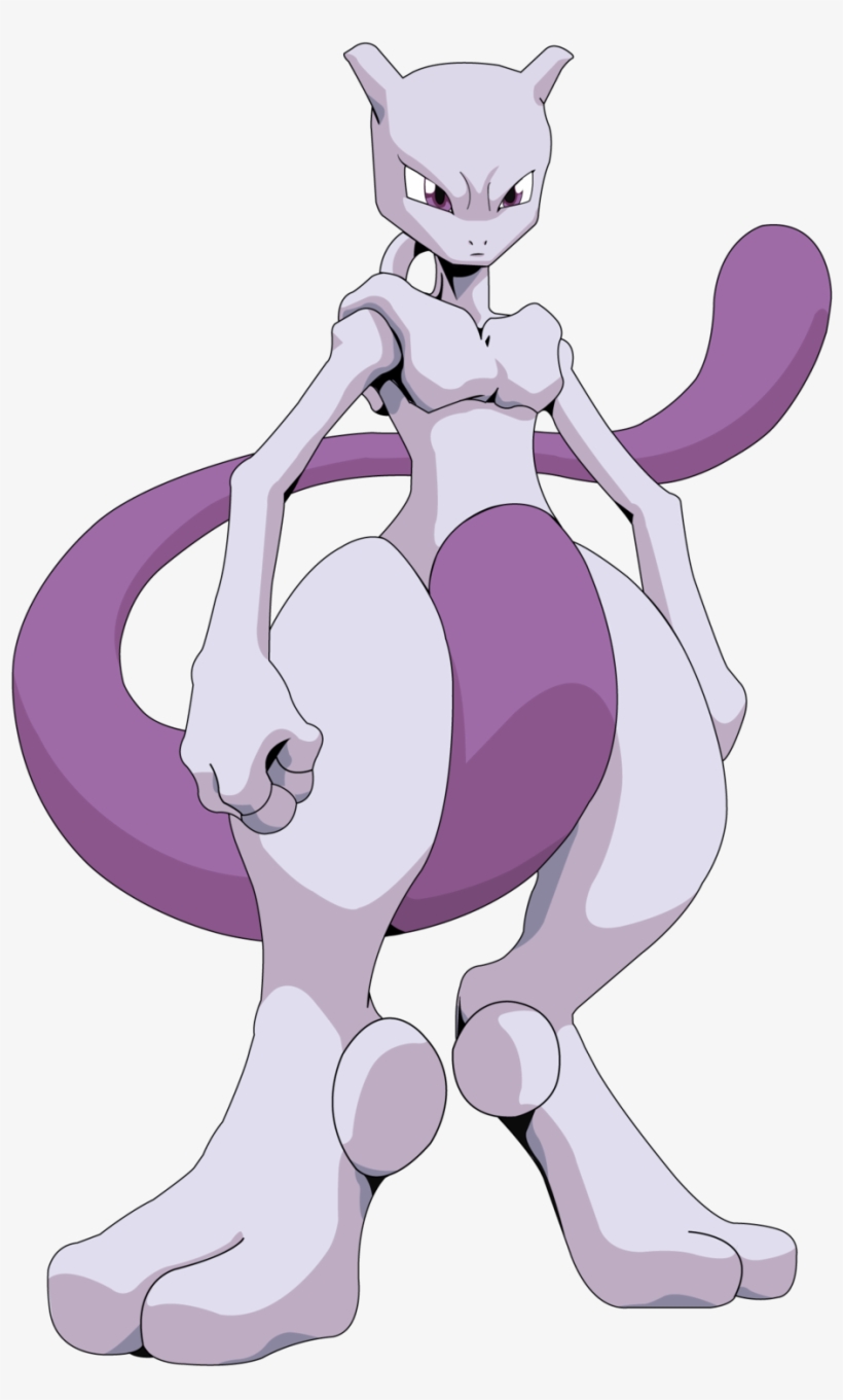 Mewtwo By Willgois-d2yudpi - Pokemon Mewtwo Vector, transparent png