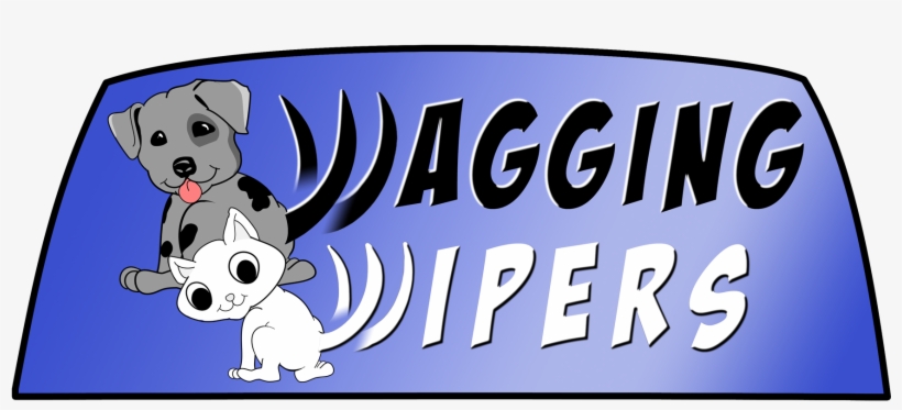 Wagging Wipers Llc - Rear Wiper Dog Decal, transparent png