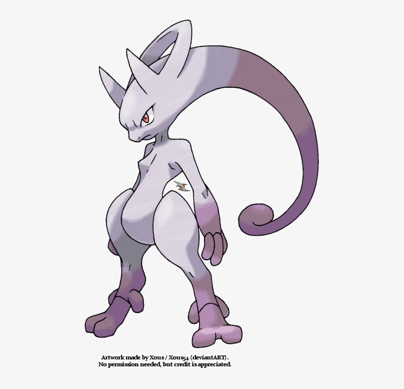 Oh Mewtwo, You Need A Spoiler As Much As Any Street - Méga Mewtwo Mewtwo, transparent png