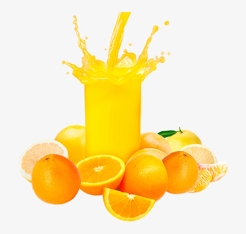 Frutas Con Todo El Sabor De La Fruta Recién Exprimida - Naranja Juice, transparent png