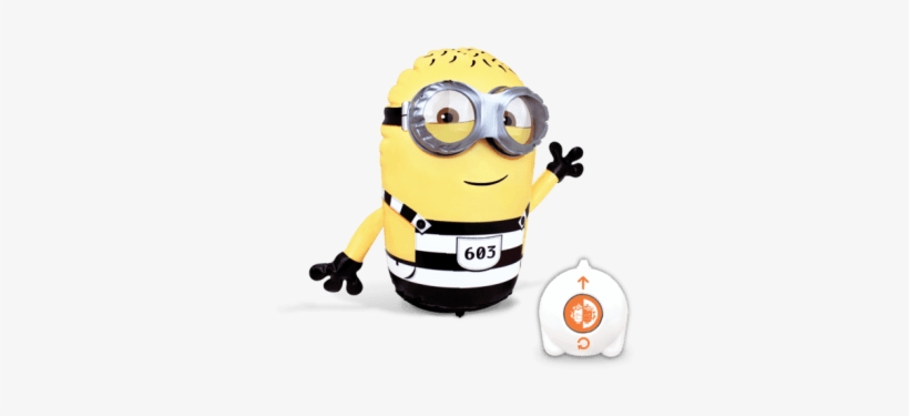 Despicable Me 3 Radio Control Inflatable Jumbo Tom - Mug, transparent png