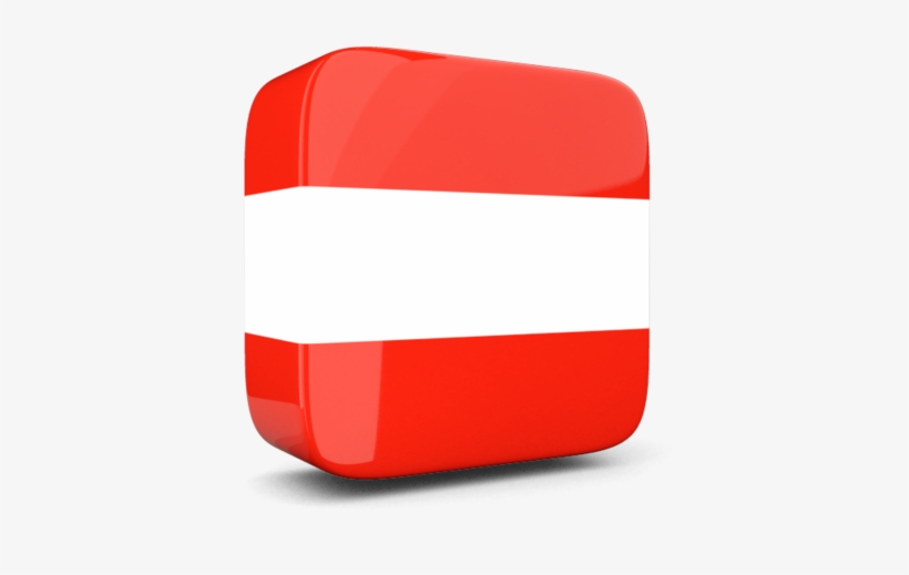 Austria Flag Amazing Png Icon - Austrian Flag 3d, transparent png