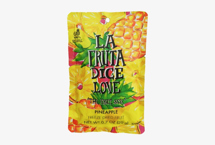 Our Pineapple - Snack De Piña Fruta Liofilizada 20 Gr La Fruta Dice, transparent png