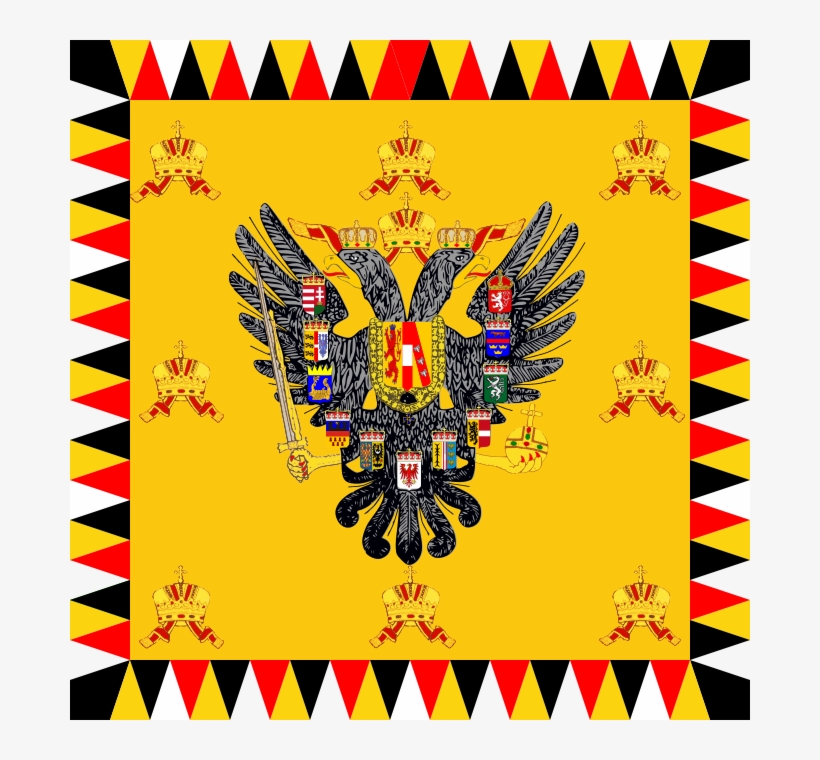 Imperial Standard Of Austria-hungary - Austrian Imperial Standard, transparent png