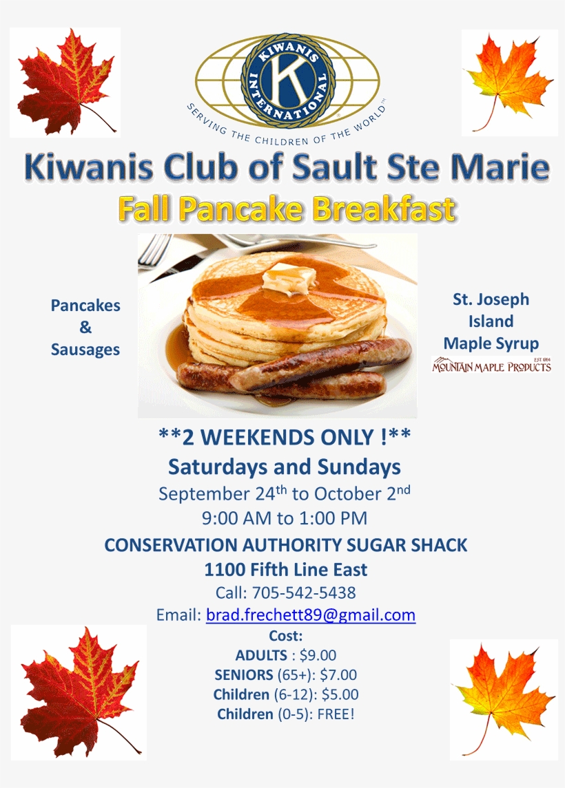 Fall You Can Eat Pancake Breakfast - Pancake Breakfast, transparent png