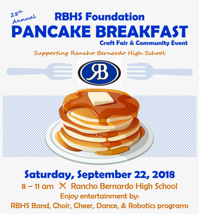 Pancake Breakfast Flyer Image - Bourbon For Breakfast [book], transparent png