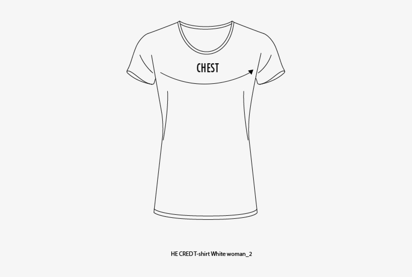 Place The Tape Close Under Your Arms And Measure Around - Line Art, transparent png