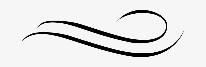 Monogram Letters - Wind Lines Clip Art, transparent png