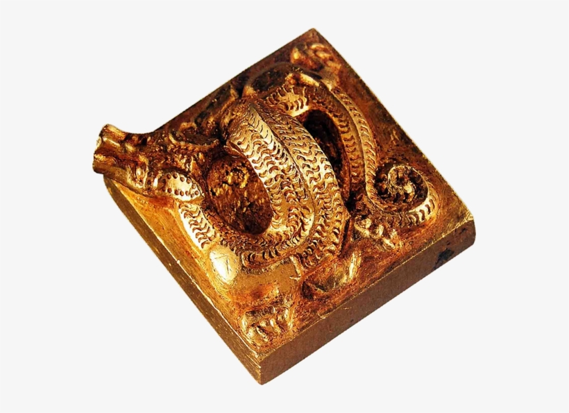 King Of Nanyue Imperial Seal Knob Top - Gold Seal Of Emperor Wen, transparent png