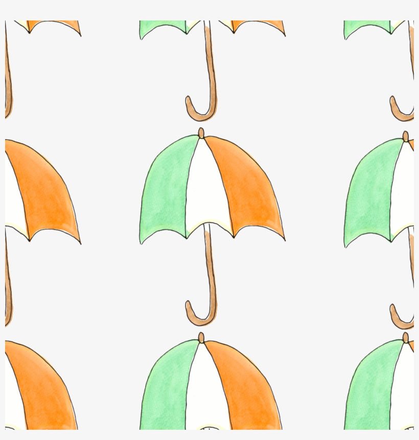 This Backgrounds Is Hand Painted Umbrelltransparent - Cartoon, transparent png