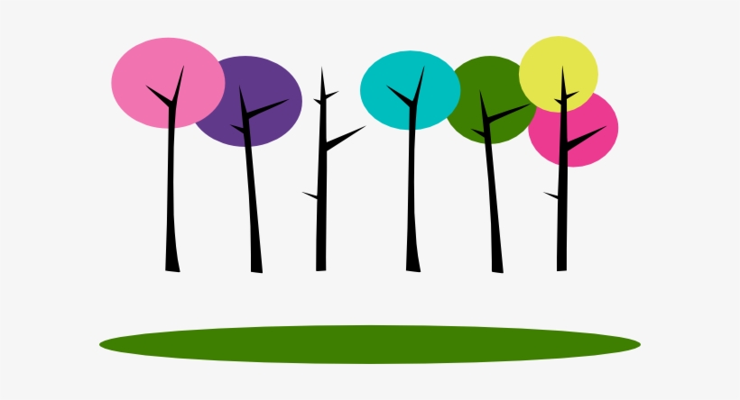 Tree Clipart Clipart Colorful Tree - Clip Art, transparent png