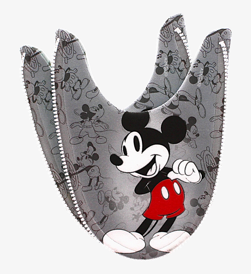 Mickey Mouse Through The Years Mix N Match Zlipperz - Mickey Mouse, transparent png
