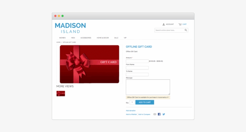 Gift Cards For Magento - Gift Card, transparent png