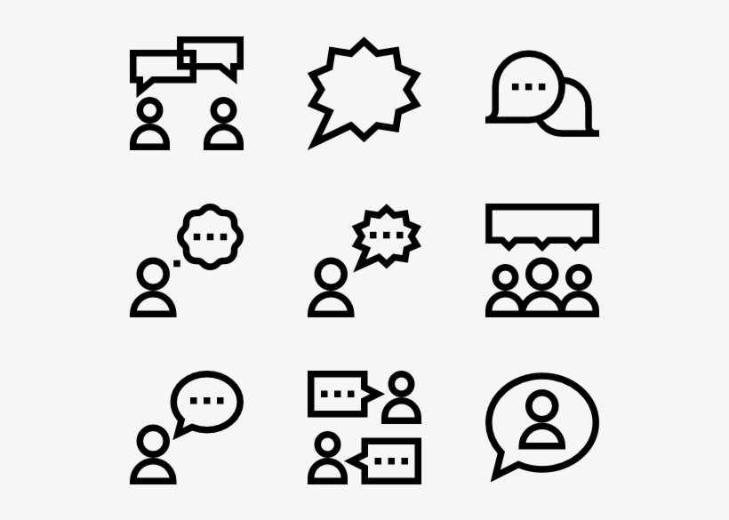 Chat - Medical Line Icon Png, transparent png