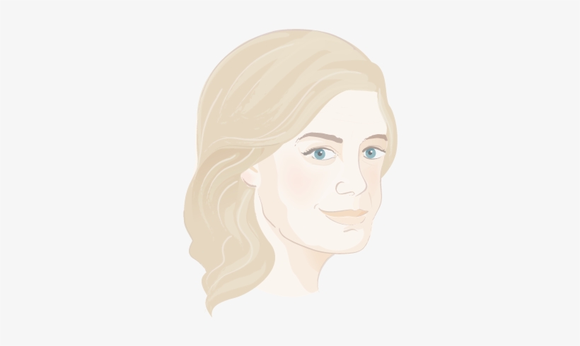 Graphic Of Woman's Face - Illustration, transparent png