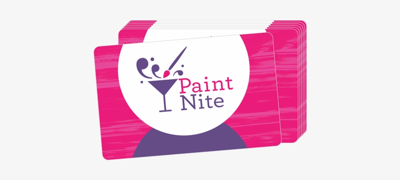 Corporate Gift Cards - Paint Nite Ticket, transparent png