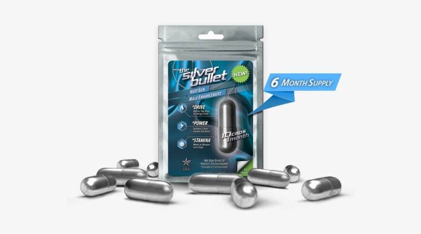 6 Months Supply Of Silver Bullet Capsules - Santa Barbara County, California, transparent png