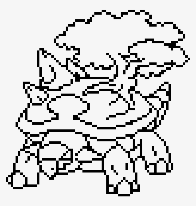 Torterra - Line Art, transparent png