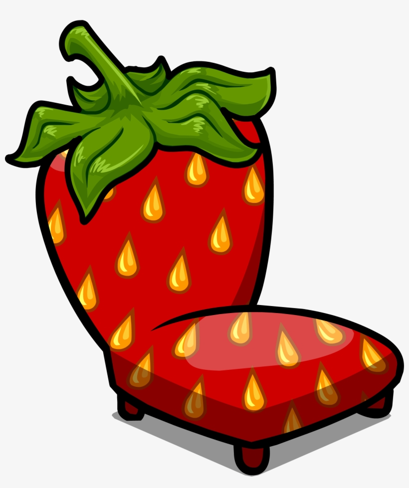 Strawberry Seat Sprite 008 - Portable Network Graphics, transparent png