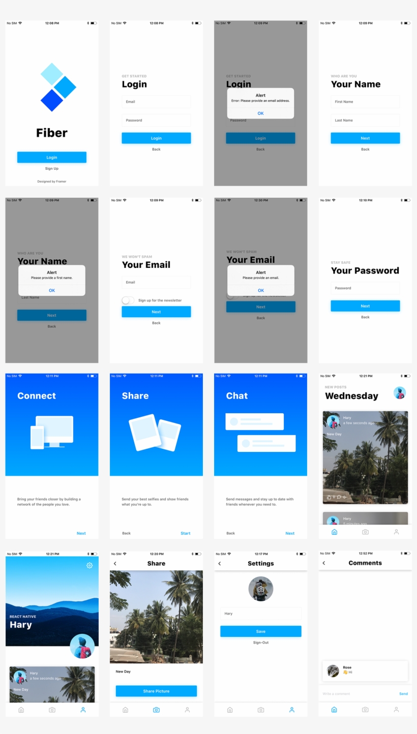 React Native Fiber Firebase - React, transparent png