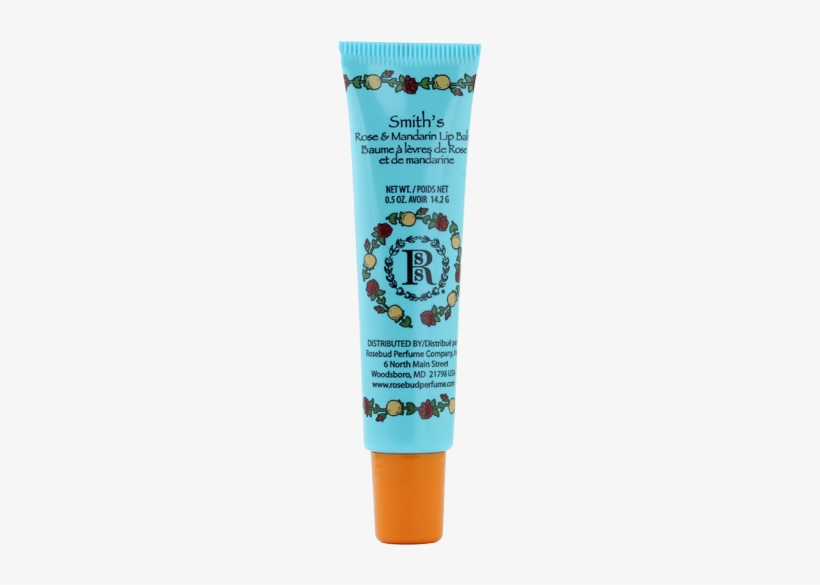 Rosebud Rose & Mandarin Lip Balm Tube 205044 By Rosebud - Rosebud Perfume Co Rose & Mandarin Lip Balm Tube, transparent png