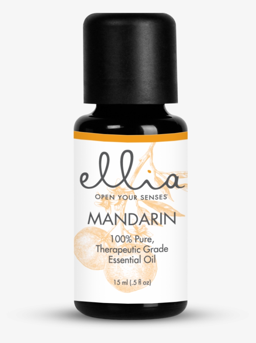 Ellia Mandarin Essential Oil 15ml Bottle - Ellia Essential Oils, transparent png