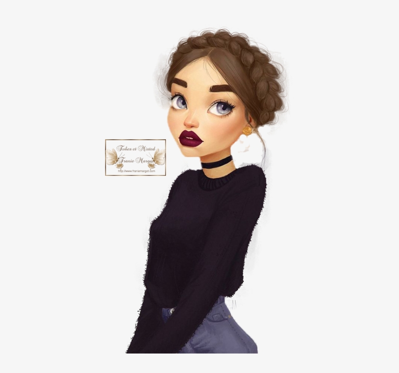 Vector Vector Vector - Beautiful Girl In Drawing, transparent png