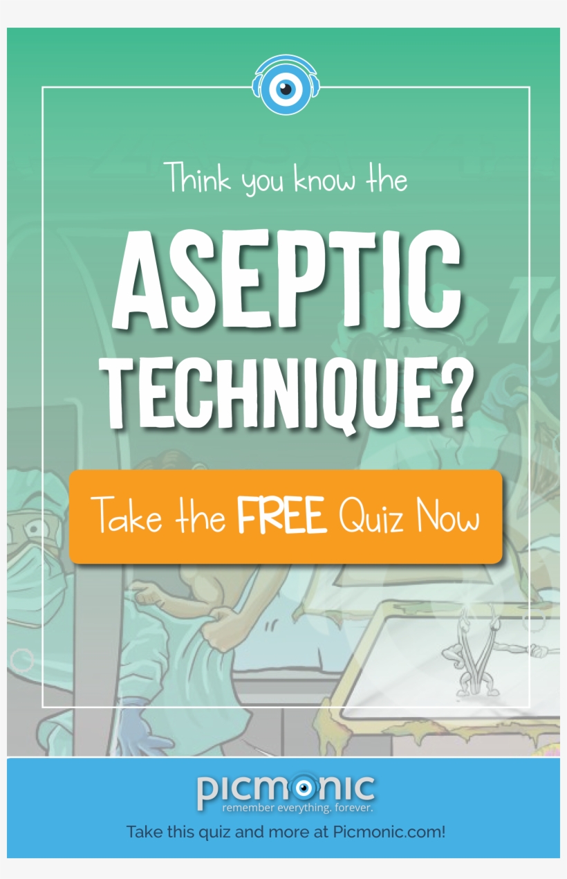 Test Your Nursing Skill And Take The Aseptic Technique 2500x3750 Png Download Pngkit