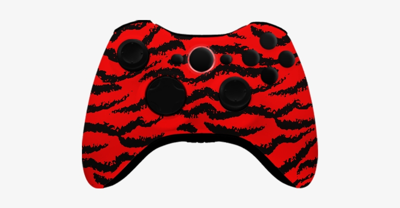 Aporia Xbox 360 Red Tiger Controller - Xbox 360, transparent png