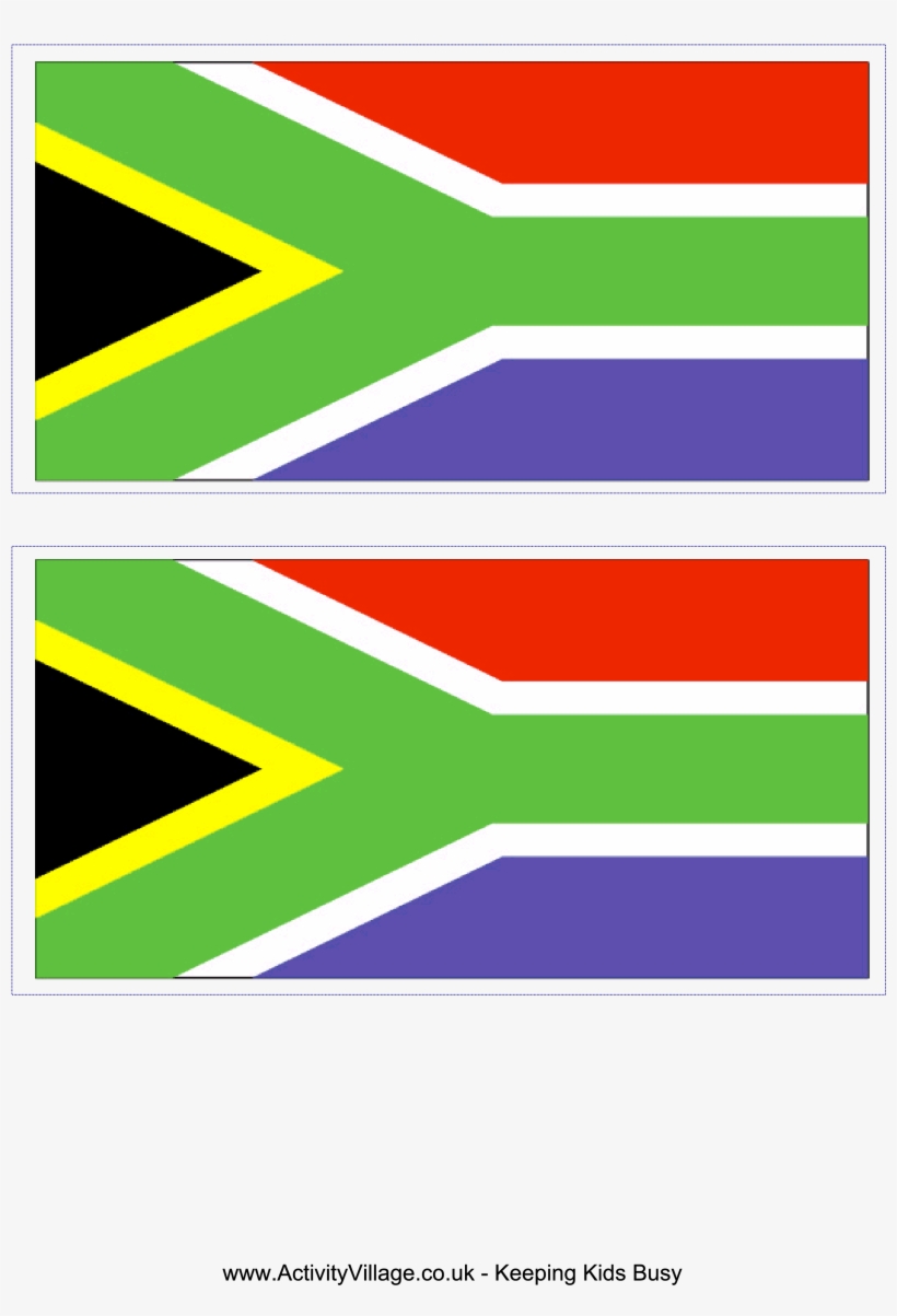 South African Flag Main Image - South Africa My Country, transparent png